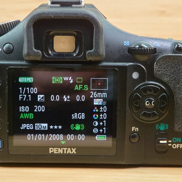 Pentax K200D 10.2MP DSLR + 18-55mm f/3.5-5.6 Lens – Weather-Sealed - Picture 5 of 9